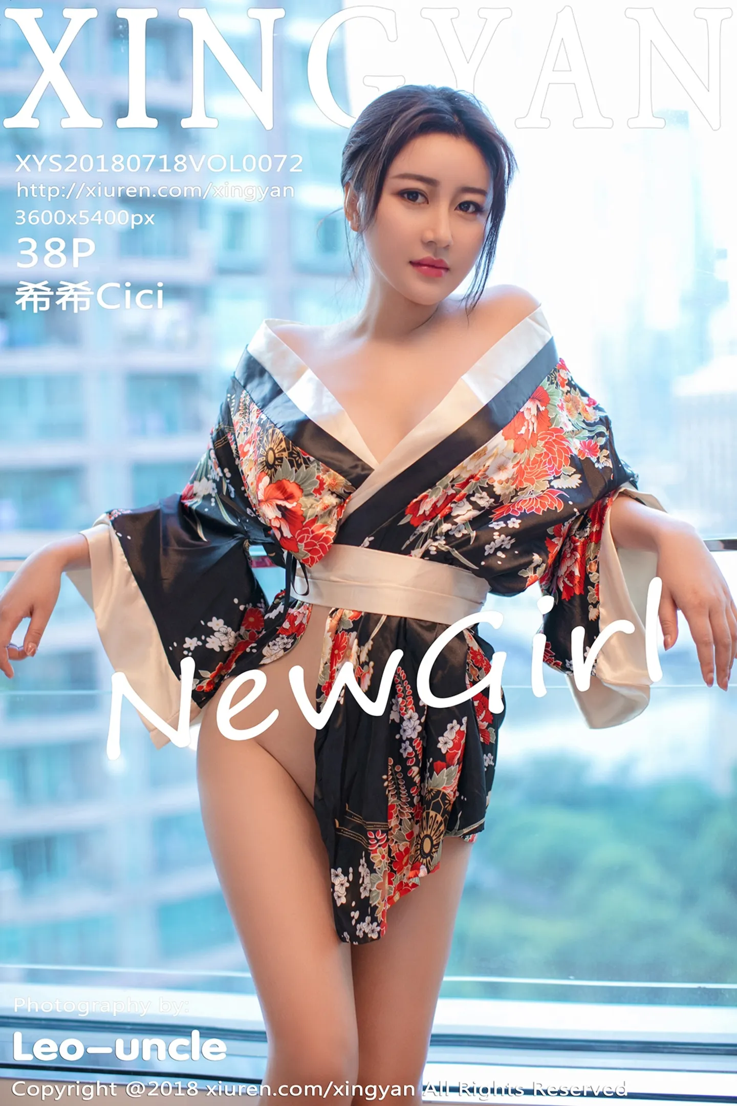 [XINGYAN星颜社]Vol.072_嫩模希希Cici白色高叉连体衣配肉丝裤袜秀豪乳翘臀诱惑写真38P-秀人网 - XiuRen.Pro